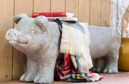 Avelena | Gross Eklectic Pig Gartenbank