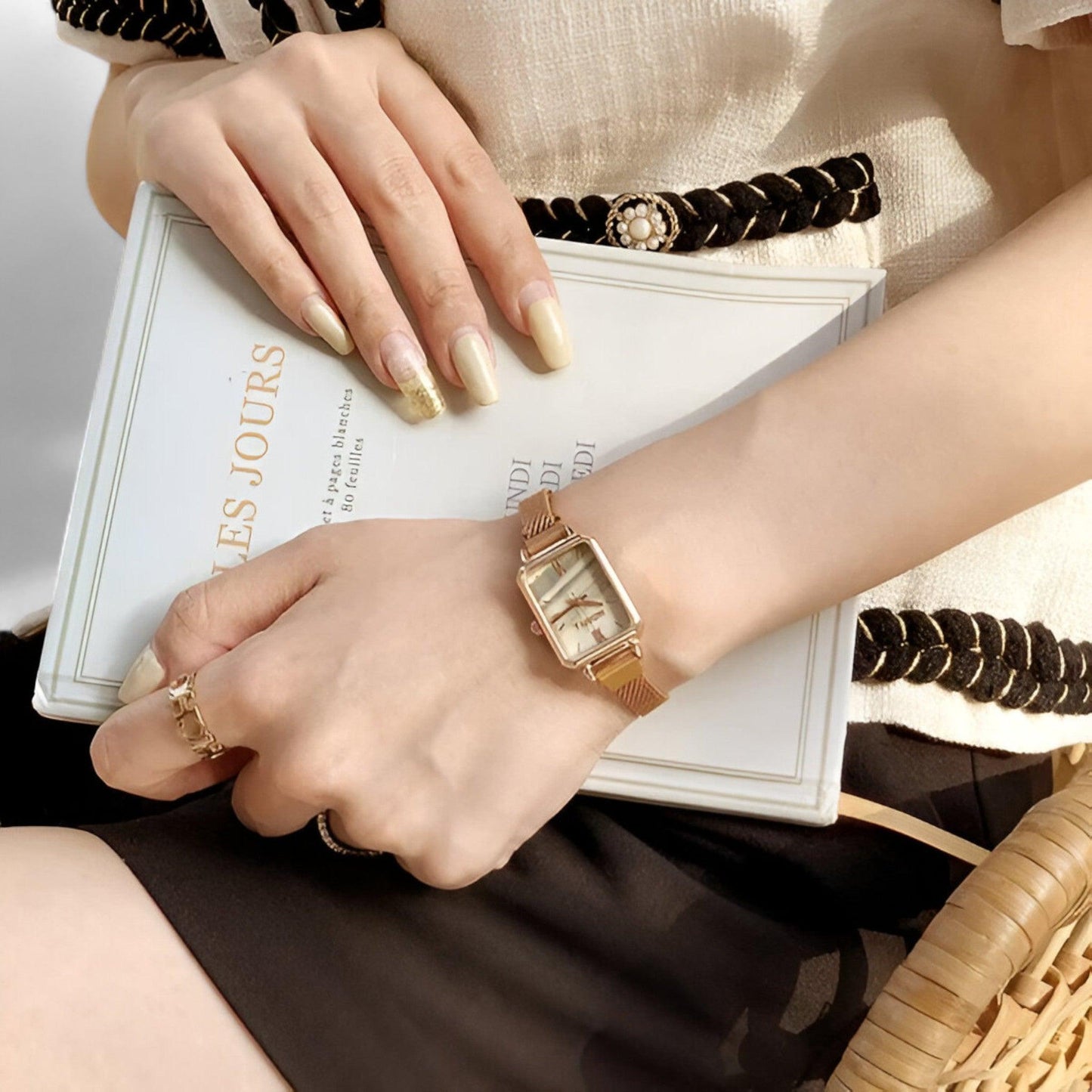 Avelena | Moda Rechte Handgelenk mit Magnetischem Band Selena