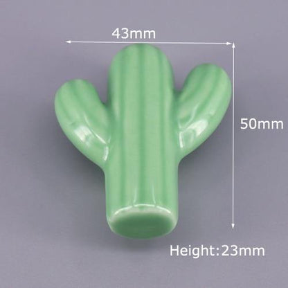 Avelena | 1X Grüne Farbserie Keramikknöpfe Kommode Schublade Schrankgriff Ziehen / Cutekitchen Küchenschrankknopf Möbelbeschläge