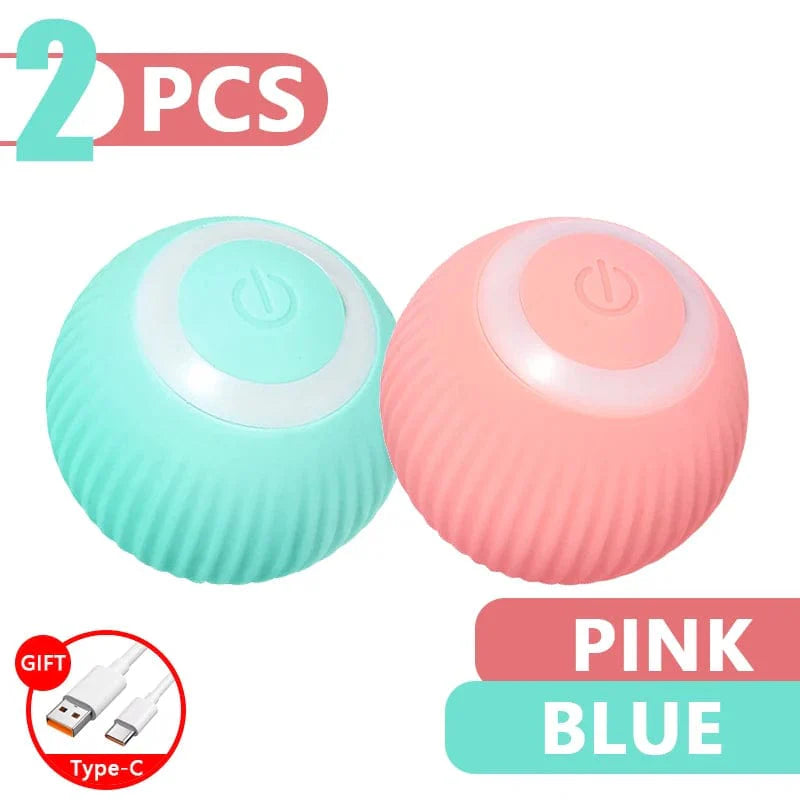 Avelena | Katze Interaktiv Ball Smarte Katzenspielzeug Elektronisch Interaktives Katzenspielzeug Innen Automatisch Rollender Magischer Ball Katzenzubehör