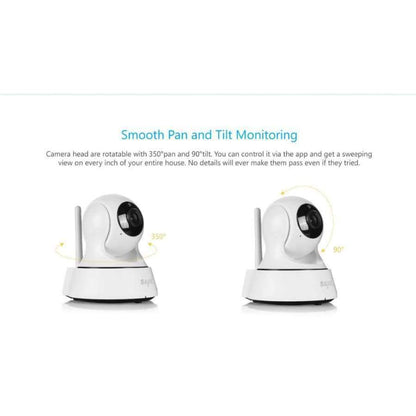 Avelena | Sannce Wifi Ip Kamera Hd 720P Drahtlos 1Mp Smart Cctv Sicherheitskamera P2P Netzwerk Babyphone Heimschutz Mobile Fernkamera