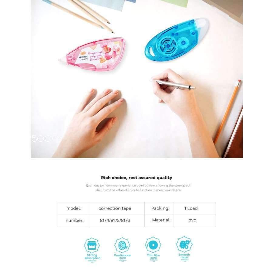 Avelena | 1 Stück/2 Stück Kawaii für Kinder Korrekturband Schüler Plastik Schreibwaren Kreative Korrekturband Rollen Schul Büromaterialien