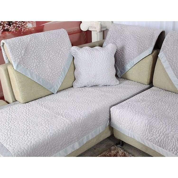 Avelena | 1 Stück Sofa Bezug Handtuch Fleece Stoff Anti-Milben Modernes Sofa Handtuch Überzug Sitz Couch Bezug Für Wohnzimmer Home Dekoration Rutschfest