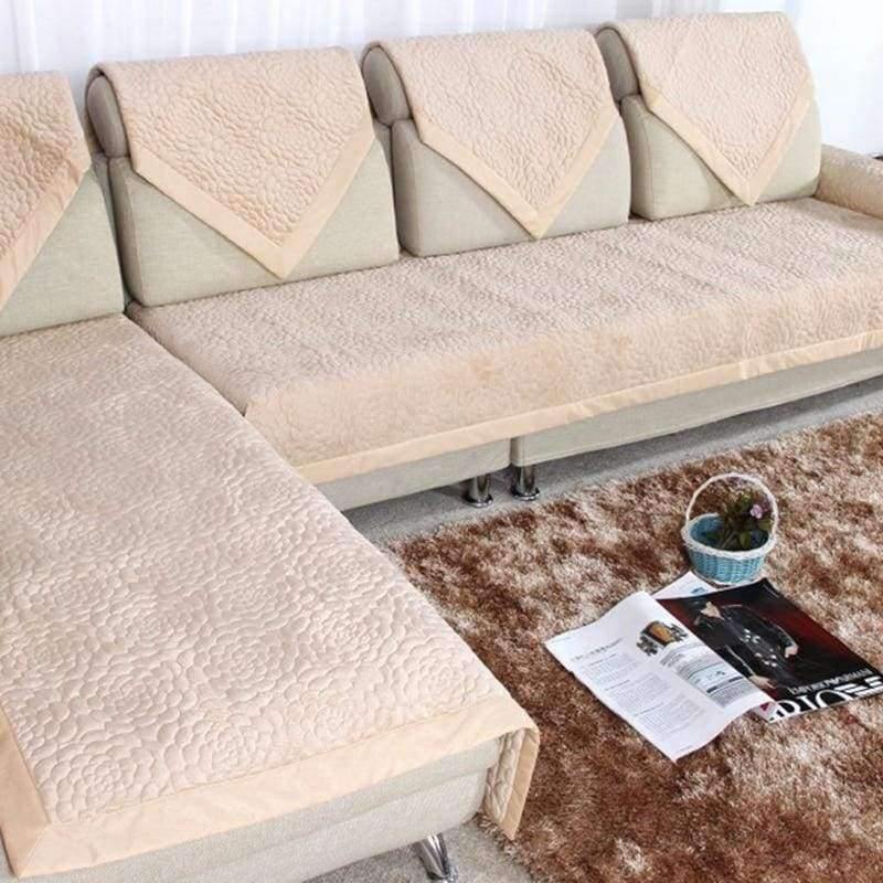 Avelena | 1 Stück Sofa Bezug Handtuch Fleece Stoff Anti-Milben Modernes Sofa Handtuch Überzug Sitz Couch Bezug Für Wohnzimmer Home Dekoration Rutschfest