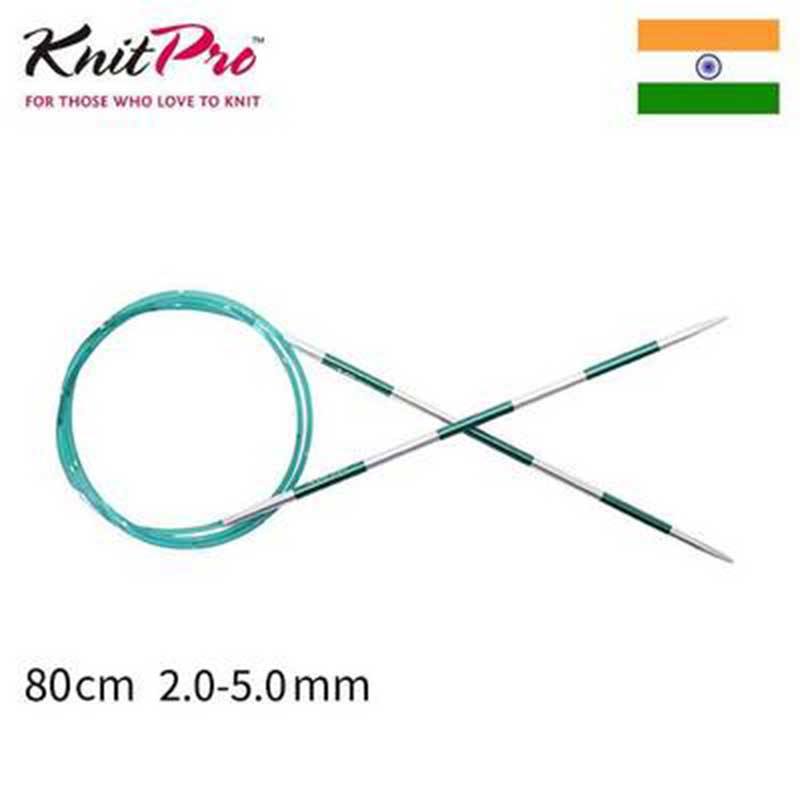 Avelena | 1 Stück Knitpro Smartstix 80 Cm Feste Rundstricknadel Bunte Aluminium Diy Crafts Nähen