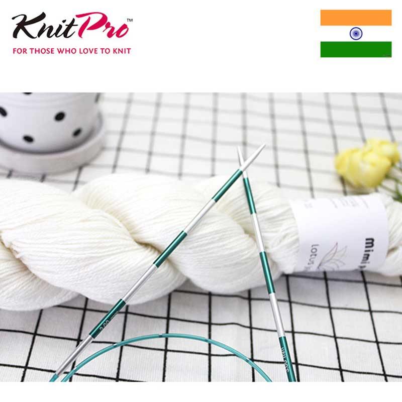 Avelena | 1 Stück Knitpro Smartstix 80 Cm Feste Rundstricknadel Bunte Aluminium Diy Crafts Nähen