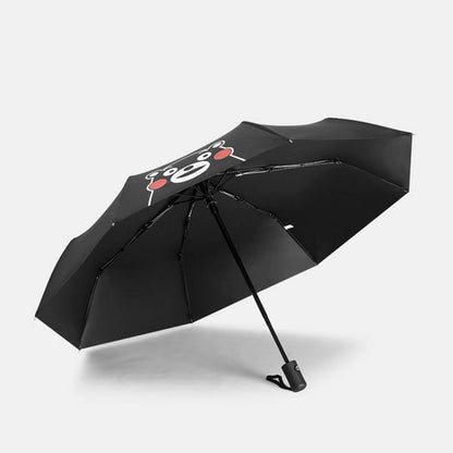 Avelena | Mode 3-Faltender Bärenmuster-Regenschirm Faltenden Damen Uv Regensichere Cartoons Regenschirm Parasol Regen Sonnen-Regenschirme Yd200161 - Yd200161