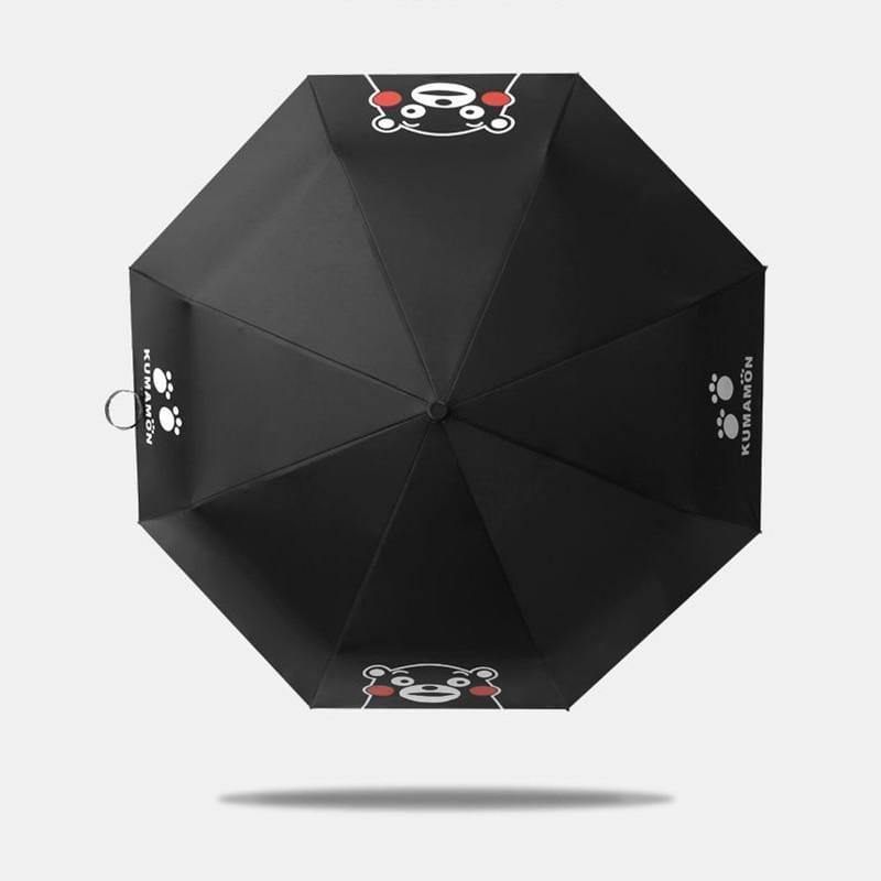 Avelena | Mode 3-Faltender Bärenmuster-Regenschirm Faltenden Damen Uv Regensichere Cartoons Regenschirm Parasol Regen Sonnen-Regenschirme Yd200161 - Yd200161