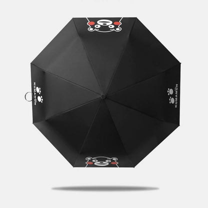 Avelena | Mode 3-Faltender Bärenmuster-Regenschirm Faltenden Damen Uv Regensichere Cartoons Regenschirm Parasol Regen Sonnen-Regenschirme Yd200161 - Yd200161