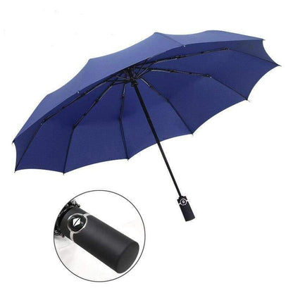 Avelena | Luxus Winddicht Faltender Automatischer Blau Himmel&Weiße Wolken Regenschirm für Frauen Männer Uv Auto Sonnen Regen Regenschirm Damen Yd063