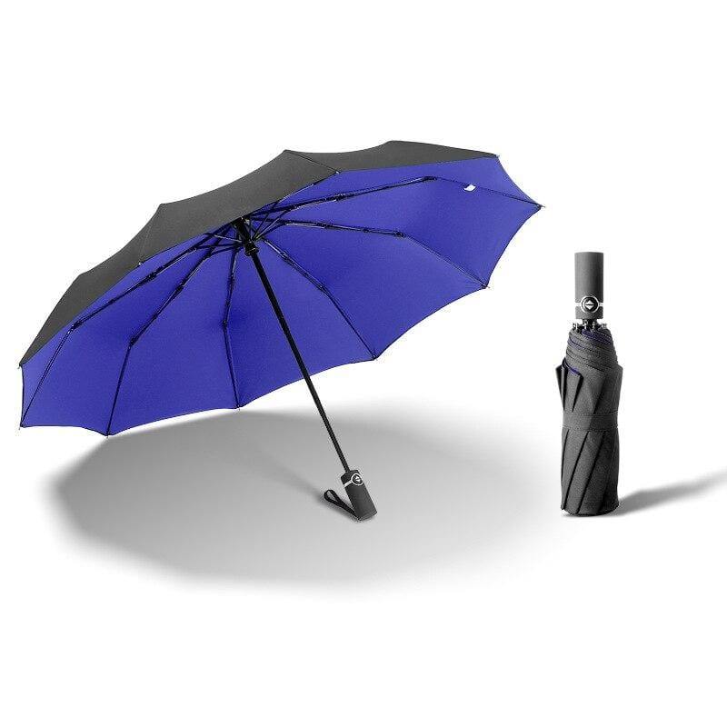 Avelena | Luxus Winddicht Faltender Automatischer Blau Himmel&Weiße Wolken Regenschirm für Frauen Männer Uv Auto Sonnen Regen Regenschirm Damen Yd063