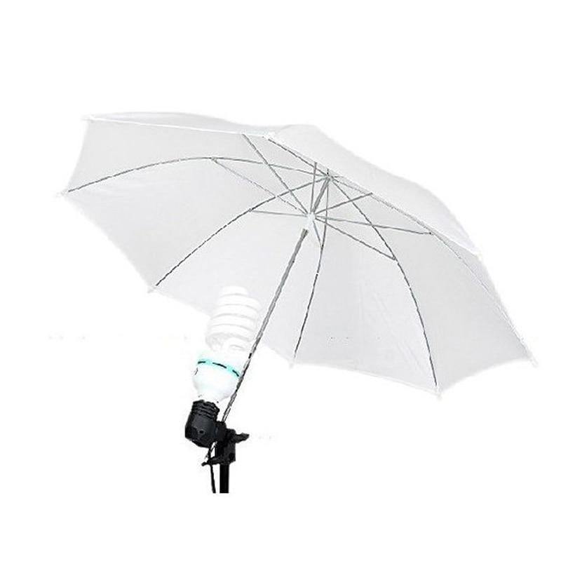Avelena | Fotografie Schirm33 Video Soft Fotografie Schirm Translucent Soft Zoll Weiß Tragbar Soft und Leicht Foto Studio Licht - Weiß