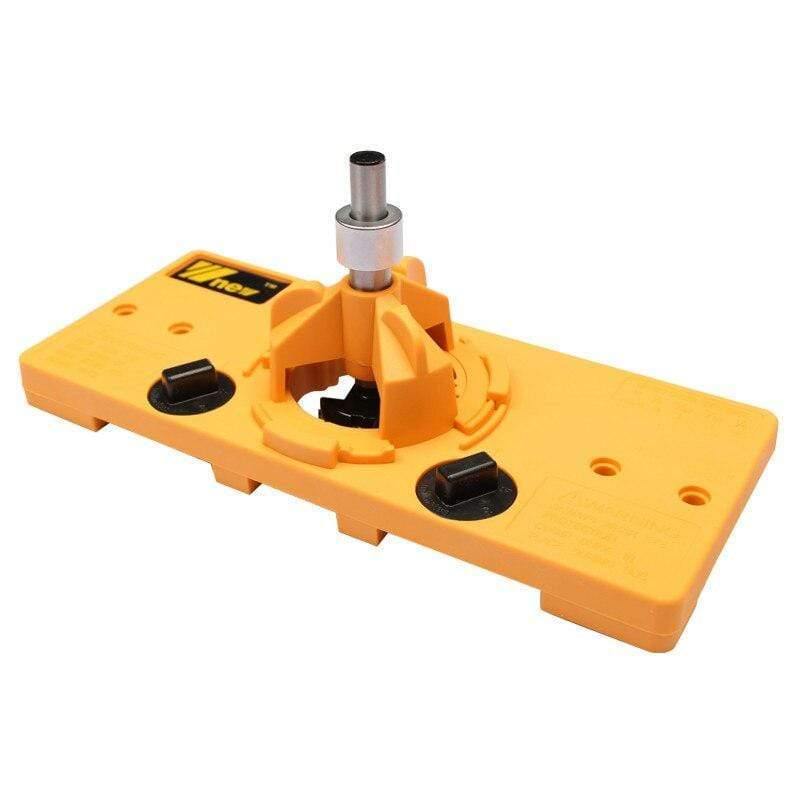 Avelena | 15Mm-35Mm Cup Stil Hinge Driver Bohr Jig Bohrschablonen Set Türlochschablone für Verdeckt Hinge Jig Holzarbeiten Diy Werkzeug