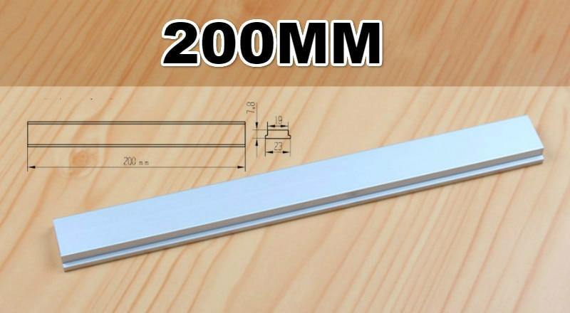 Avelena | Aluminium T-Slot-Schiene M6 M8 Gleitplatte für T-Slot T-Schiene Gehrungsschiene Befestigung Slot Holzwerkzeug Frästisch Werkzeuge
