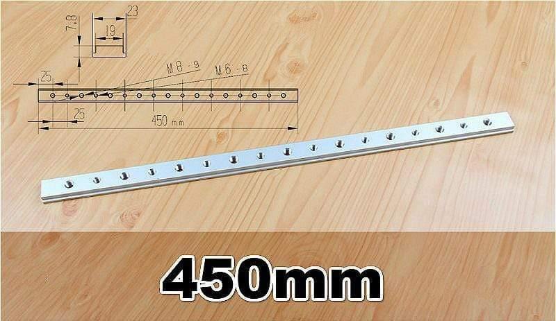 Avelena | Aluminium T-Slot-Schiene M6 M8 Gleitplatte für T-Slot T-Schiene Gehrungsschiene Befestigung Slot Holzwerkzeug Frästisch Werkzeuge
