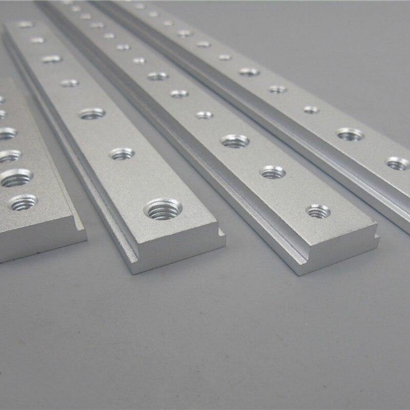 Avelena | Aluminium T-Slot-Schiene M6 M8 Gleitplatte für T-Slot T-Schiene Gehrungsschiene Befestigung Slot Holzwerkzeug Frästisch Werkzeuge