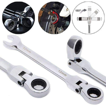 Avelena | Feita 8-13Mm Schraubenschlüssel Satz Drehmoment Flexible Offenes Ende Fahrradschlüssel Auto Reparatur Handwerkzeuge 1Stück & 6Stücke/Satz