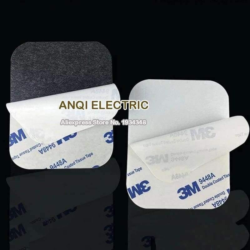 Avelena | 10Stk / Los 3M Vahva Doppelseitiges Klebeband Acrylschaumklebeband Zweiseitiges Klebeband Schwarz 78Mm * 61Mm * 3Mm / 40Mm * 58Mm * 3Mm