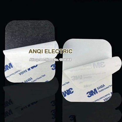 Avelena | 10Stk / Los 3M Vahva Doppelseitiges Klebeband Acrylschaumklebeband Zweiseitiges Klebeband Schwarz 78Mm * 61Mm * 3Mm / 40Mm * 58Mm * 3Mm