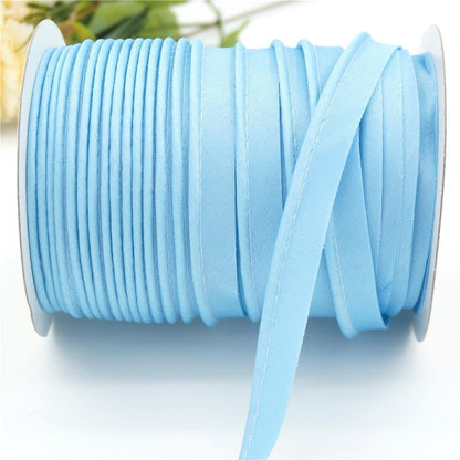 Avelena | 12Mm X 20Yards/Rolle Satin Schrägband Bindeband, Aw Marke Handgemacht für Diy Kleidung Nähen und Säumen
