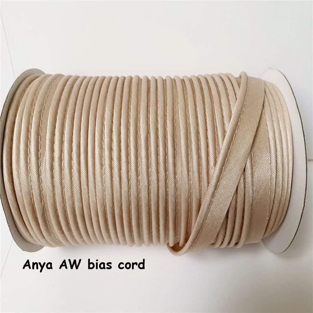 Avelena | 12Mm X 20Yards/Rolle Satin Schrägband Bindeband, Aw Marke Handgemacht für Diy Kleidung Nähen und Säumen