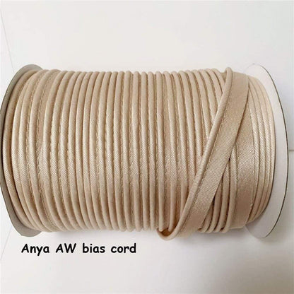 Avelena | 12Mm X 20Yards/Rolle Satin Schrägband Bindeband, Aw Marke Handgemacht für Diy Kleidung Nähen und Säumen
