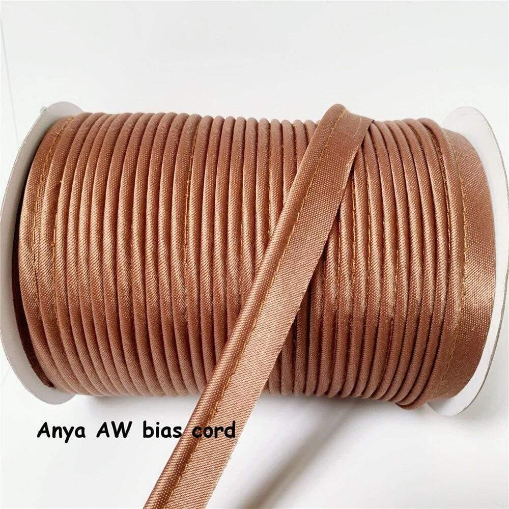 Avelena | 12Mm X 20Yards/Rolle Satin Schrägband Bindeband, Aw Marke Handgemacht für Diy Kleidung Nähen und Säumen