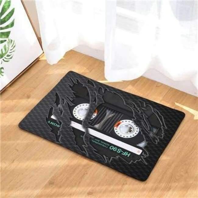 Avelena | Kamera Matten Anti-Rutsch Boden Teppich 3D Tape Muster Druck Fußmatte Für Badezimmer Küche Eingangs Teppiche Wohnkultur 40X60 50X80Cm