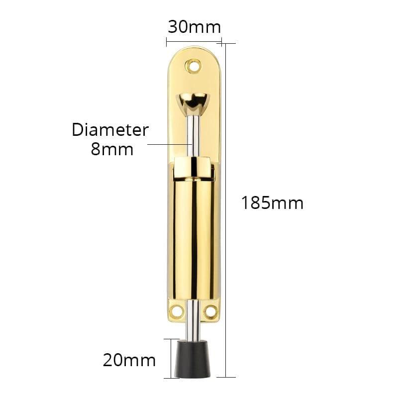 Avelena | Zinklegierung Fußbetriebene Hebel Türstopper Verstellbarer Kickdown Bronze Türhalter Türstop Hardware Türpuffer Beschläge