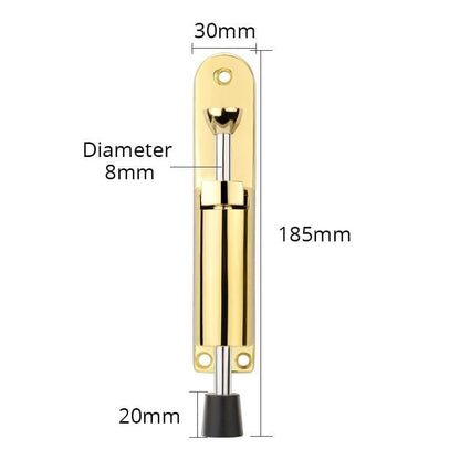 Avelena | Zinklegierung Fußbetriebene Hebel Türstopper Verstellbarer Kickdown Bronze Türhalter Türstop Hardware Türpuffer Beschläge