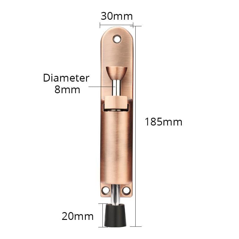 Avelena | Zinklegierung Fußbetriebene Hebel Türstopper Verstellbarer Kickdown Bronze Türhalter Türstop Hardware Türpuffer Beschläge