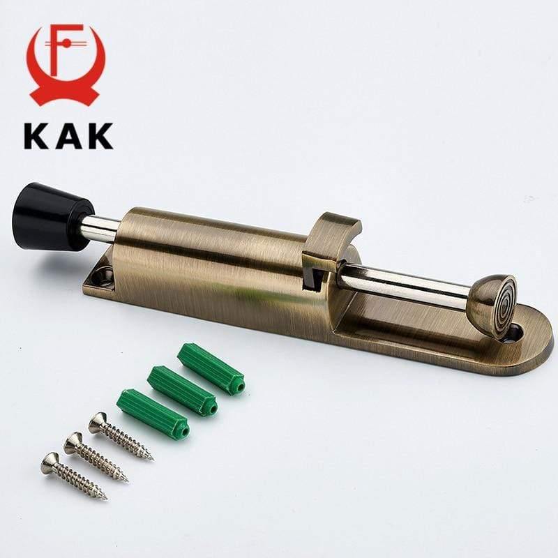 Avelena | Zinklegierung Fußbetriebene Hebel Türstopper Verstellbarer Kickdown Bronze Türhalter Türstop Hardware Türpuffer Beschläge