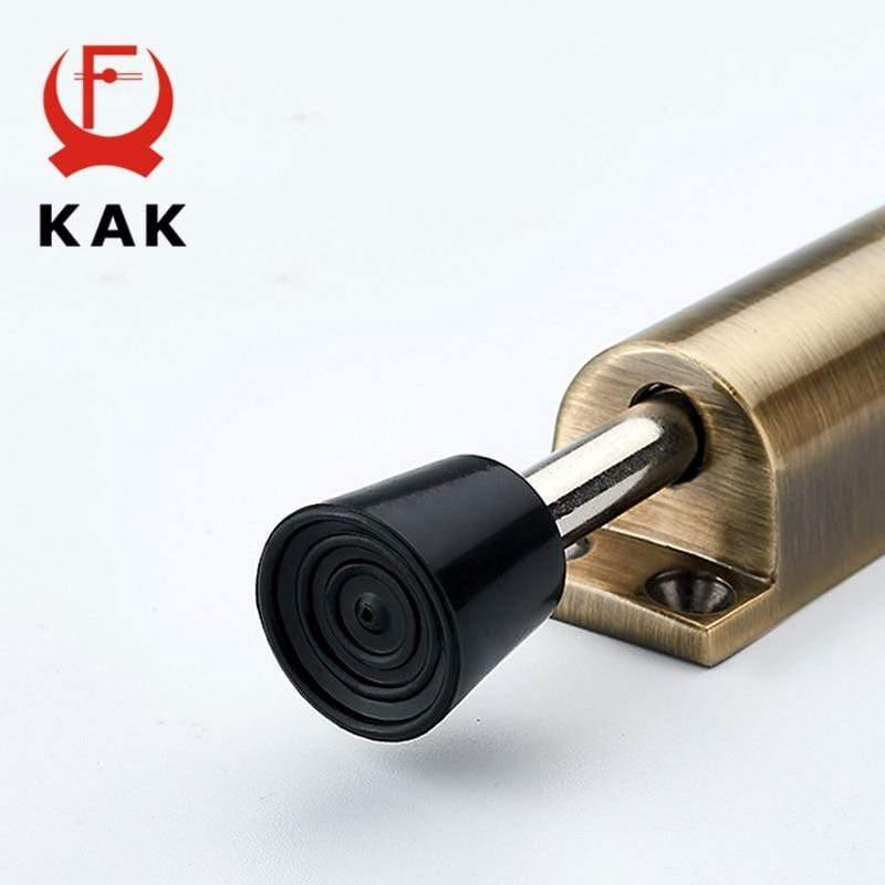 Avelena | Zinklegierung Fußbetriebene Hebel Türstopper Verstellbarer Kickdown Bronze Türhalter Türstop Hardware Türpuffer Beschläge