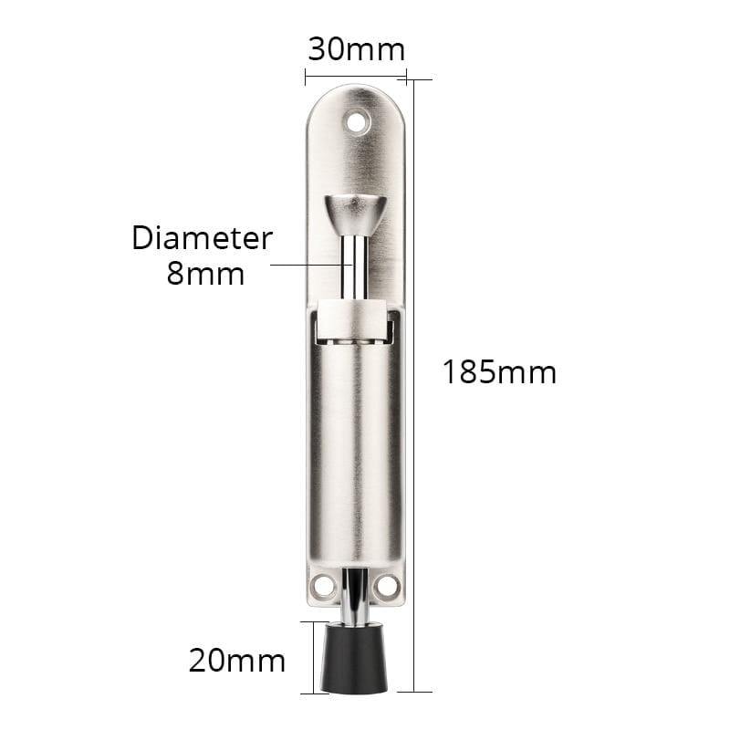 Avelena | Zinklegierung Fußbetriebene Hebel Türstopper Verstellbarer Kickdown Bronze Türhalter Türstop Hardware Türpuffer Beschläge