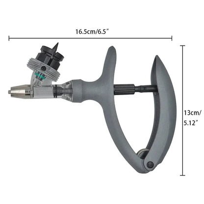 Avelena | 1Ml/2Ml/5Ml Automatische Veterinäre Kontinuierliche Spritze Tierinjektion Einstellbarer Impfstoff Für Nutztiere Schwein Rind Schaf