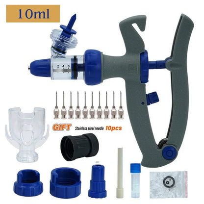 Avelena | 1Ml/2Ml/5Ml Automatische Veterinäre Kontinuierliche Spritze Tierinjektion Einstellbarer Impfstoff Für Nutztiere Schwein Rind Schaf