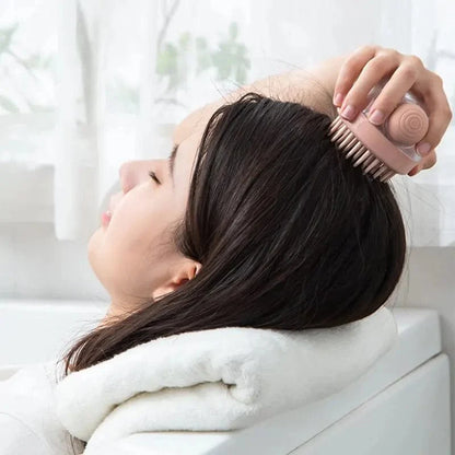 Avelena | 1 Stück Haustier-Badebürste Weiches Silikon Mit Shampoo-Spender Sanfte Massage Für Pflege Und Reinigung Von Fell Und Haar