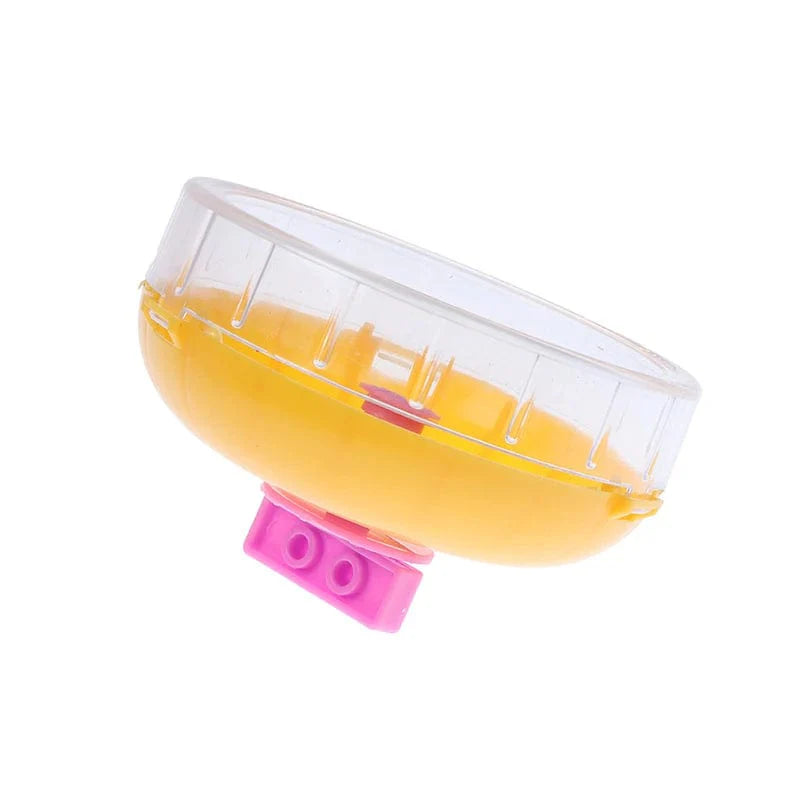 Avelena | 1 Stück 11 Cm Hamster Rad Kleine Tier Lauf Disc Spielzeuge Niedliches Plastisches Jogging Übungsrad Haustier Käfig Zubehör