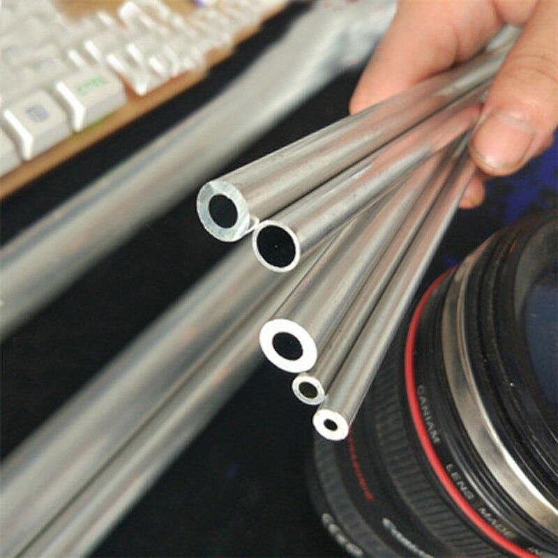 Avelena | 1 Stück 2,8 Mm-6 Mm Innendurchmesser Aluminiumrohrlegierung Hohes Al-Stab Harter Bolzen Rohr Kanal Behälter 300 Mm L 8 Mm Od