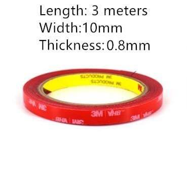 Avelena | 3M Vhb Acrylkleber Doppeltes Schaumklebeband Starker Haftungspad Ip68 Wasserdicht Hochwertig Wiederverwendbar Zuhause Auto Büro Dekor Aa8809