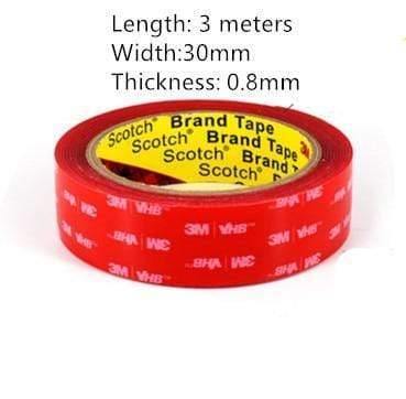 Avelena | 3M Vhb Acrylkleber Doppeltes Schaumklebeband Starker Haftungspad Ip68 Wasserdicht Hochwertig Wiederverwendbar Zuhause Auto Büro Dekor Aa8809