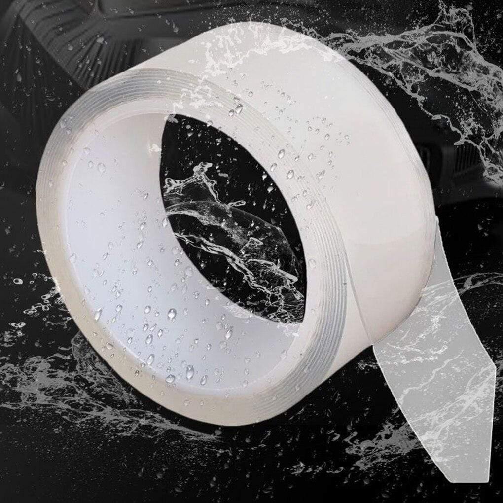 Avelena | Küchenspüle Dichtband Transparent Wasserdicht Anti-Schimmel Selbstklebendes Badezimmerband Pool Wasserdicht 10Mm Breit