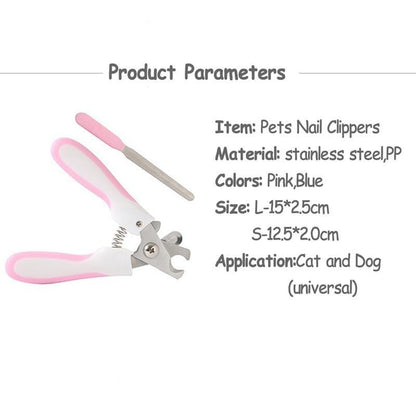 Avelena | Professionelle Haustier Hund Katze Nagelclipper Trimmer Edelstahl Nagelclipper Cutter Scheren für Hunde Katzen Tiere Haustierpflege