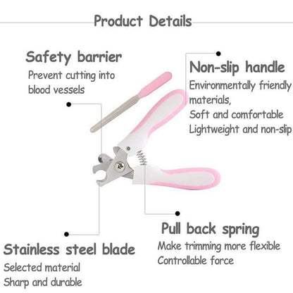 Avelena | Professionelle Haustier Hund Katze Nagelclipper Trimmer Edelstahl Nagelclipper Cutter Scheren für Hunde Katzen Tiere Haustierpflege