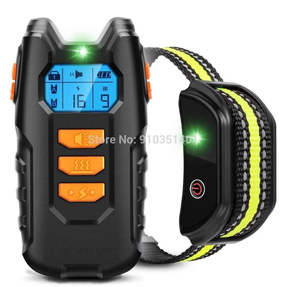 Avelena | Dogreat Elektrischer Hundetrainingshalsband Schock Haustier Fernbedienung Wasserdicht Wiederaufladbar Für Alle Größen Vibration Bellen Stop Halsbänder