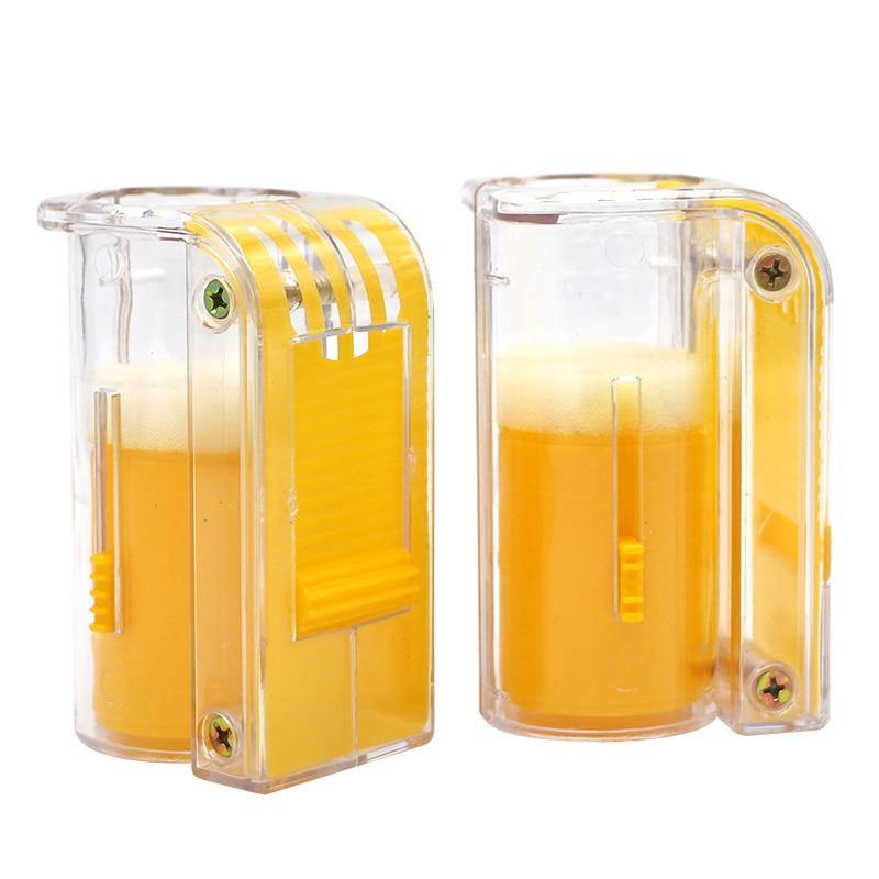 Avelena | 1Pcs Bienenkönigin Markierungs Käfig Marker Fänger Plastik Fänger Einhand Marker Flasche Kolben Imker Werkzeug Imkerei Ausrüstung 1Pcs