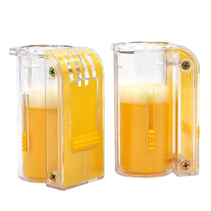 Avelena | 1Pcs Bienenkönigin Markierungs Käfig Marker Fänger Plastik Fänger Einhand Marker Flasche Kolben Imker Werkzeug Imkerei Ausrüstung 1Pcs