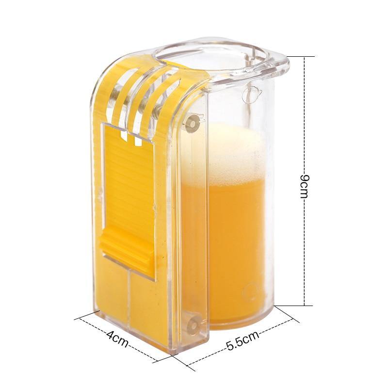 Avelena | 1Pcs Bienenkönigin Markierungs Käfig Marker Fänger Plastik Fänger Einhand Marker Flasche Kolben Imker Werkzeug Imkerei Ausrüstung 1Pcs