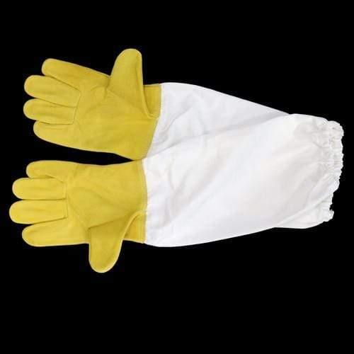 Avelena | Imkerei Schaffell Handschuhe Anti-Biene Anti-Stich für Professionelle Imkerei Imker Bienenzucht Werkzeuge 1 Paar