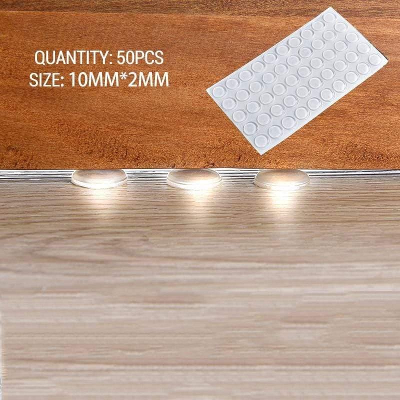 Avelena | Silikon Gummi Möbel Pads Küchenschrank Tür Pad Selbstklebende Puffer Stopper Dämpfer Polsterung Schutzpad Hardware